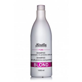 Шампунь для светлых и обесцвеченных волос БЛОНД PINK 1000 мл, Mirella Blond Shampoo